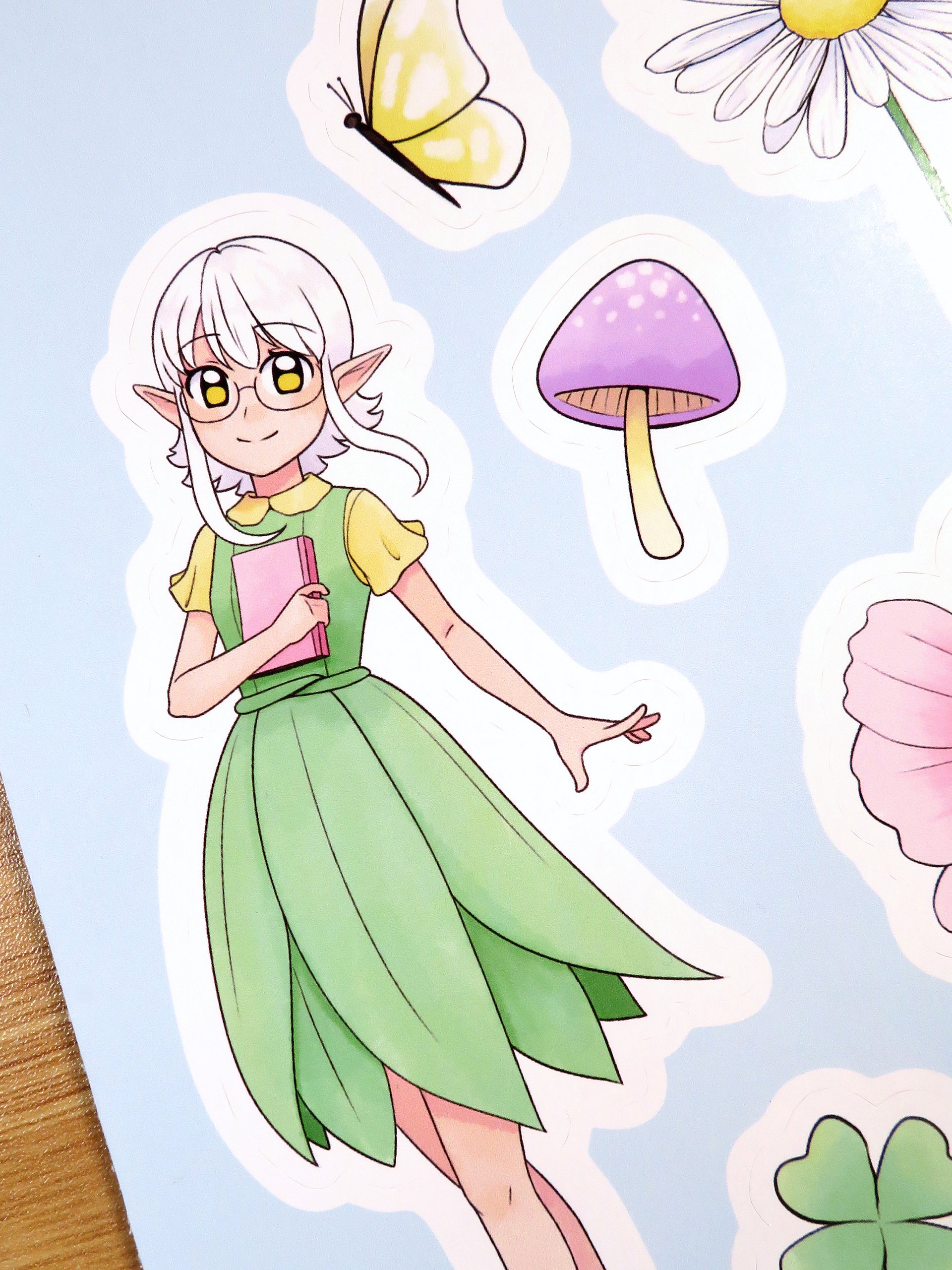 Pariah's Pastel Garden - Sticker Sheet product image (3)