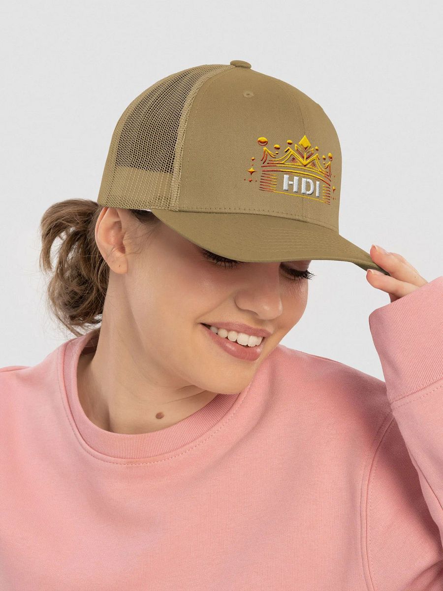 HDI Gold Crown with White Text - Trucker Hat product image (5)