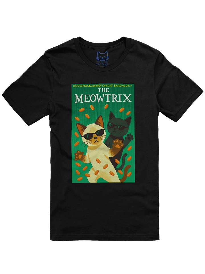 The Meowtrix Parody Unisex T-Shirt product image (1)