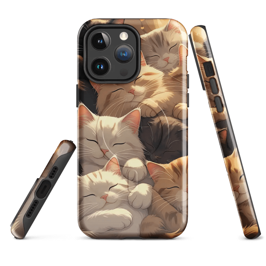 Cozy Catnap iPhone® Tough Case product image (4)