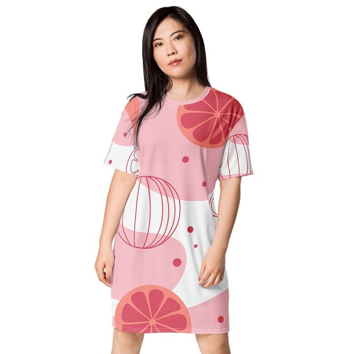 Citrus Dreams All-Over T-Shirt Dress product image (1)