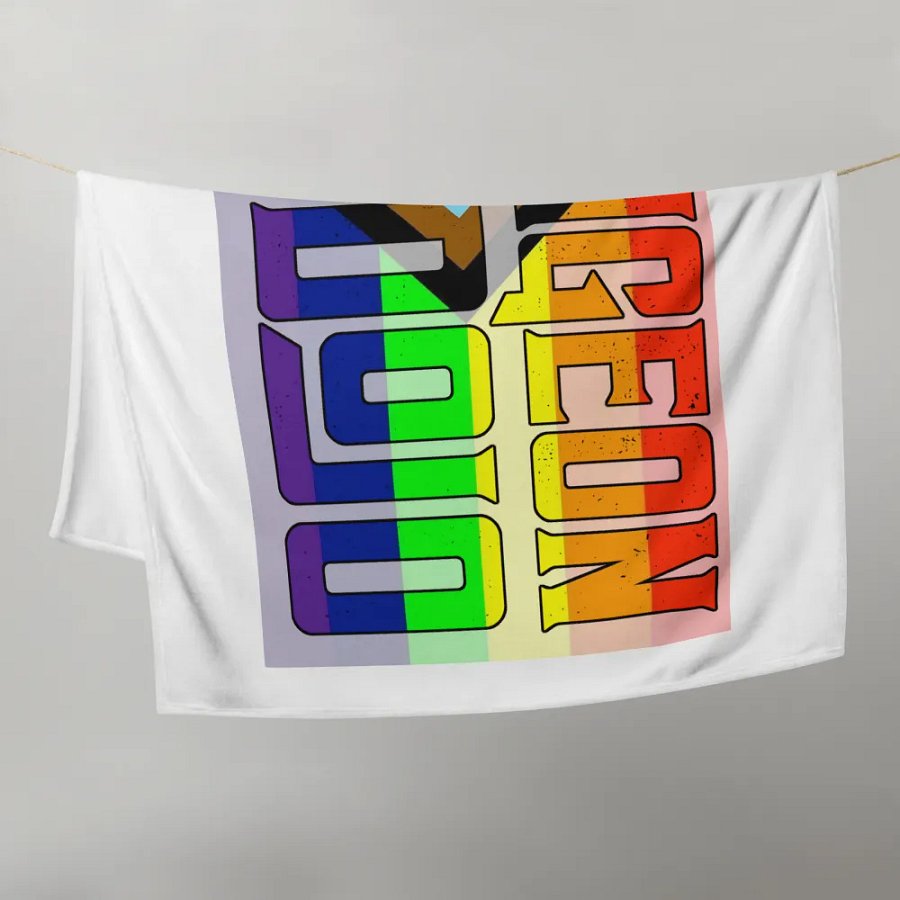 Official Pride Throw Blanket of the Dungeon Dojo Community product image (21)
