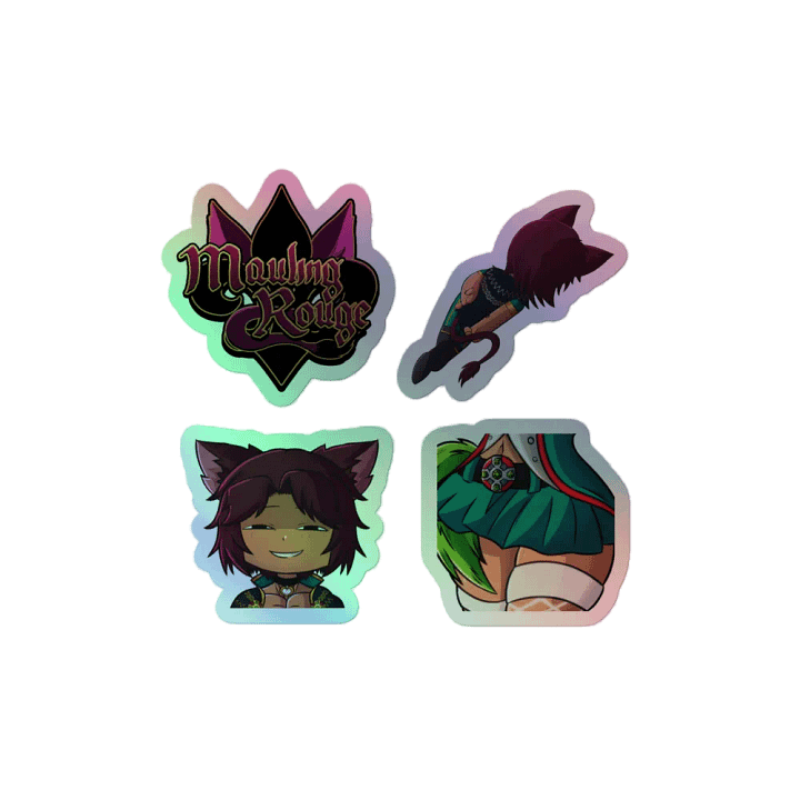 Mauling Rouge Holofoil Sticker Pack 2 product image (2)