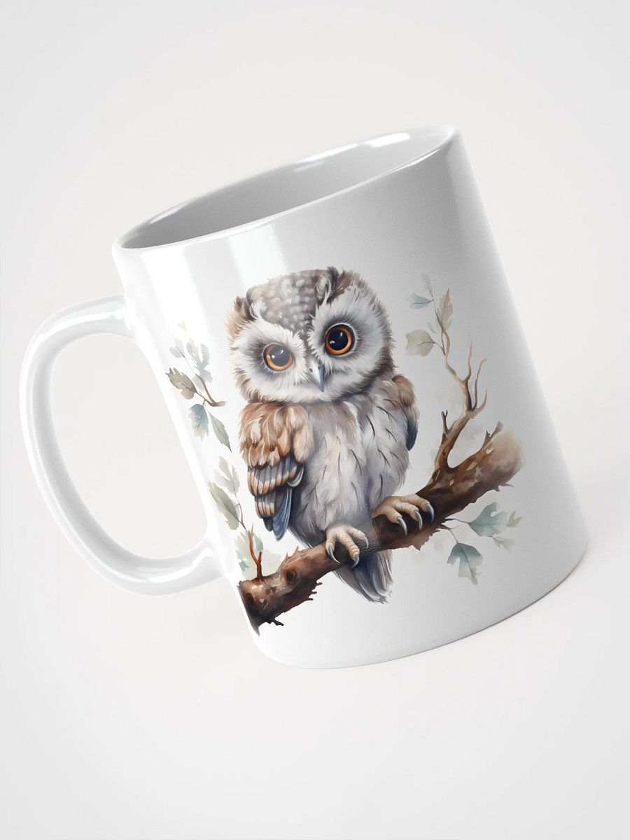 Baby Owl Perched Mug product image (6)
