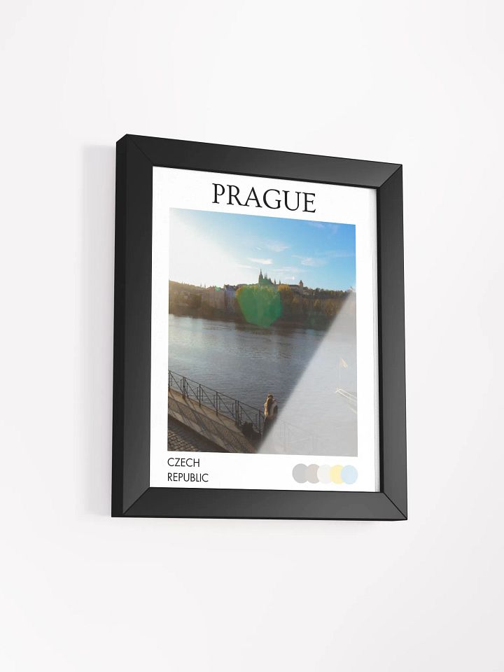 Sunset on Vltava River - Framed product image (2)