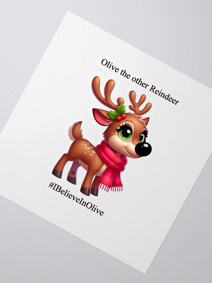 Official Olive the other Reindeer Stickers product image (2)