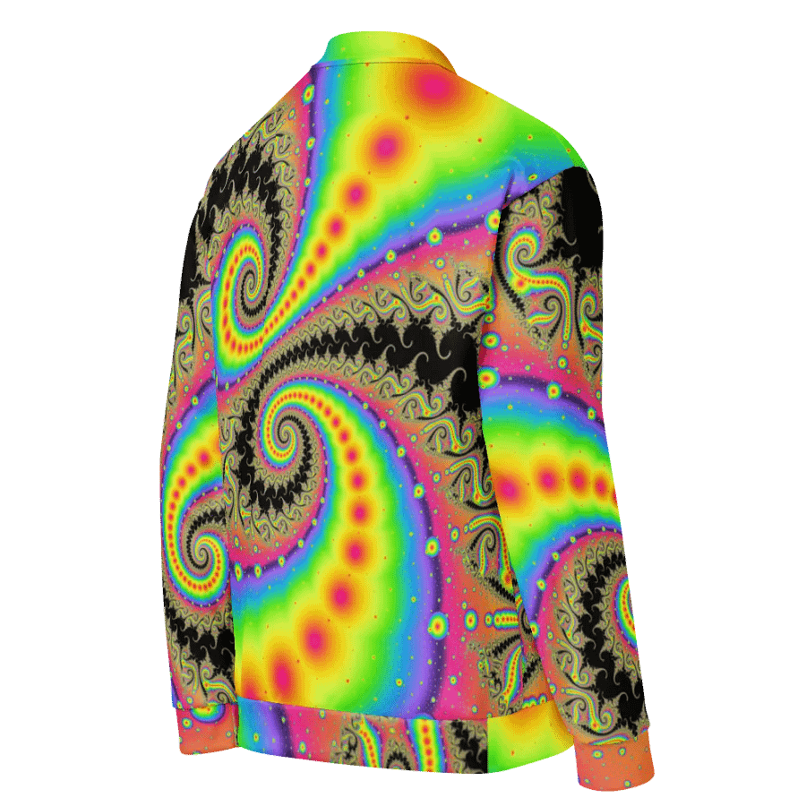 Fractal Bomber Jacket - Pink Lemonade and Candy Twists product image (7)