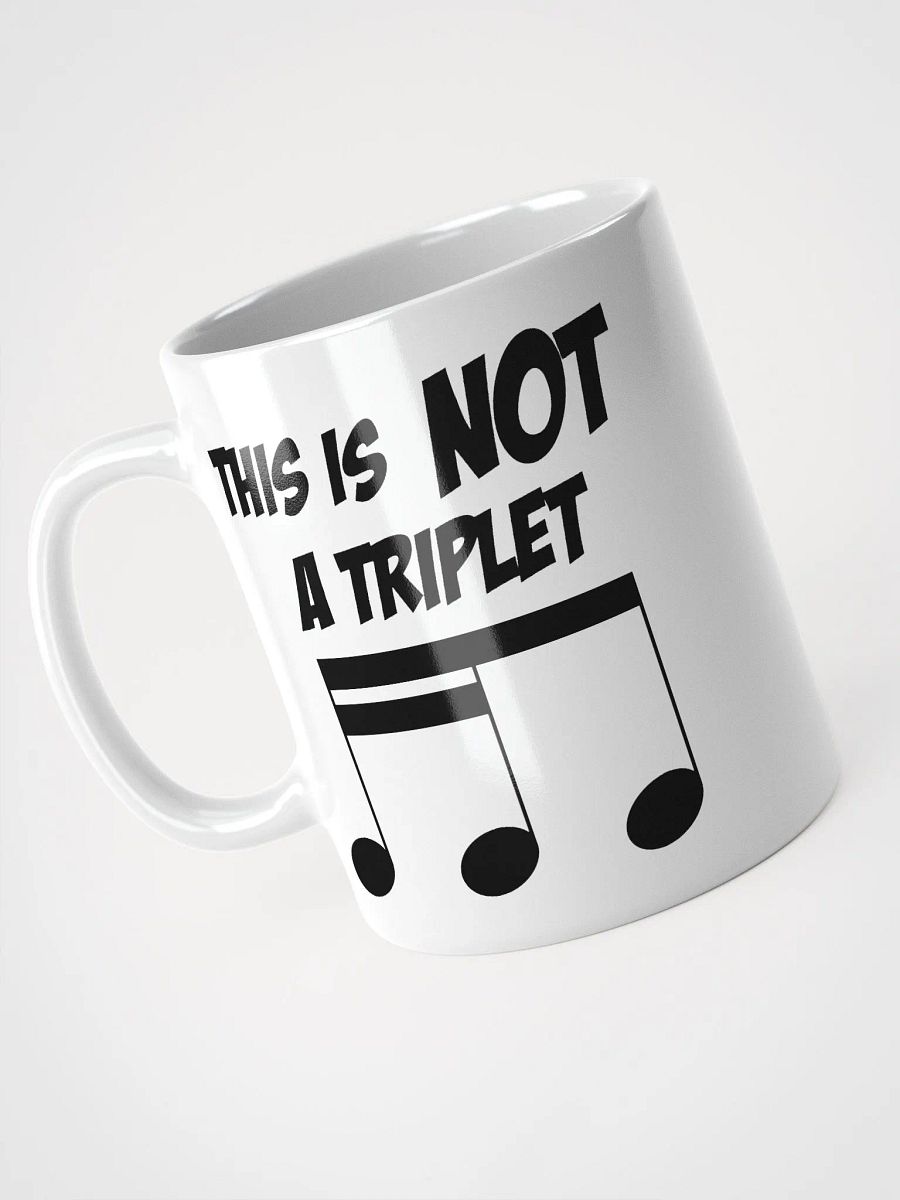 Triplet mug (black text) product image (3)