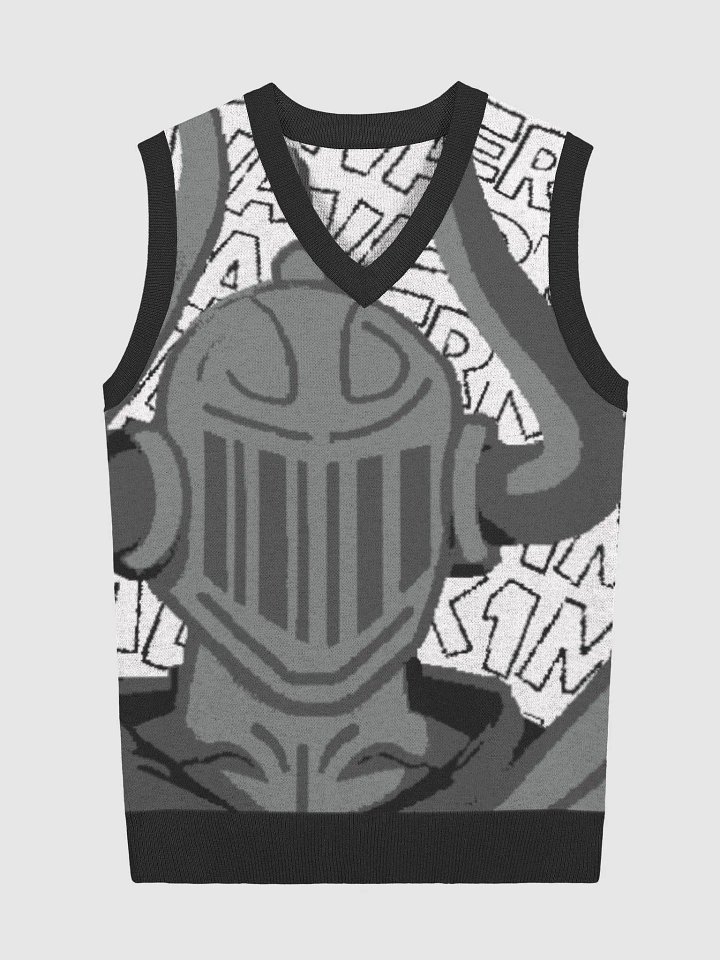 Knightly Visions Knitted V-Neck Vest product image (3)