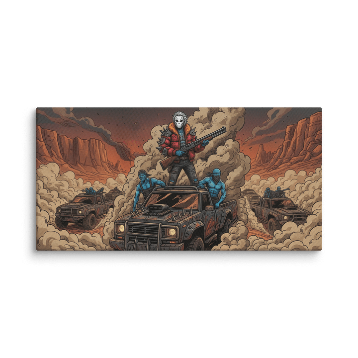 Desert Fury Nux Canvas Print product image (1)