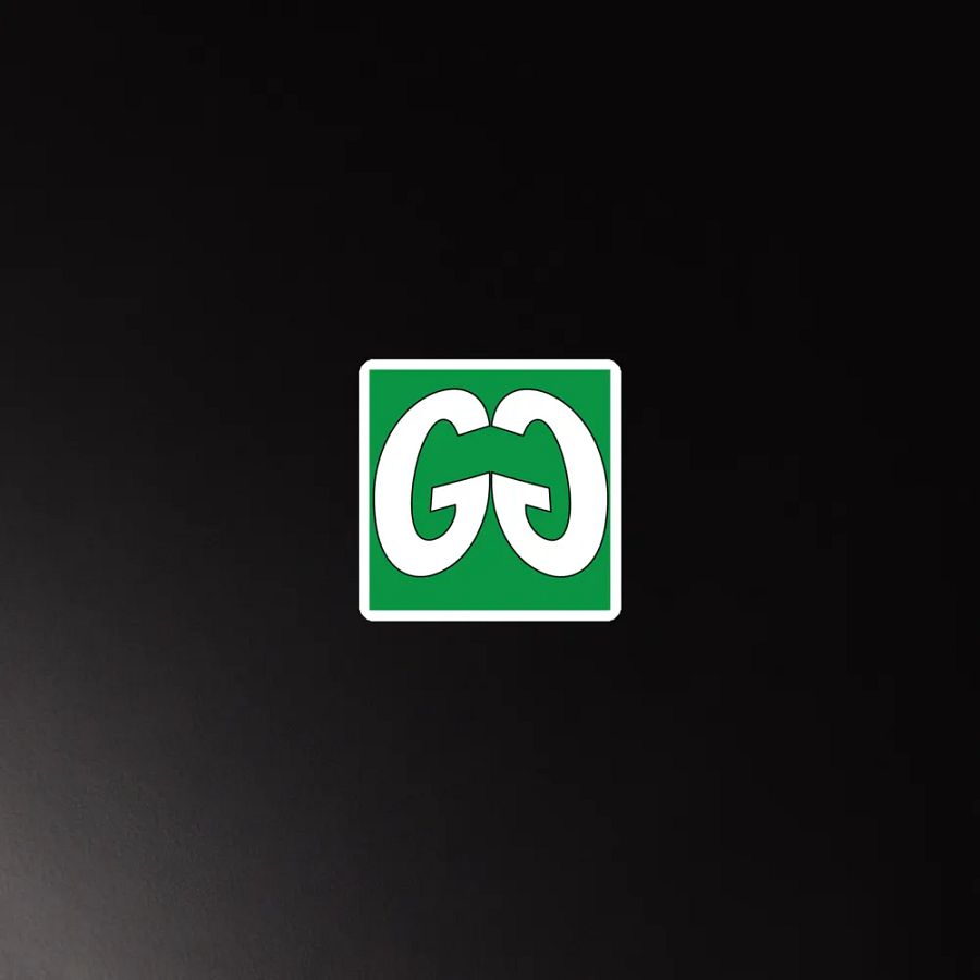 Green Magnet with White GG product image (3)