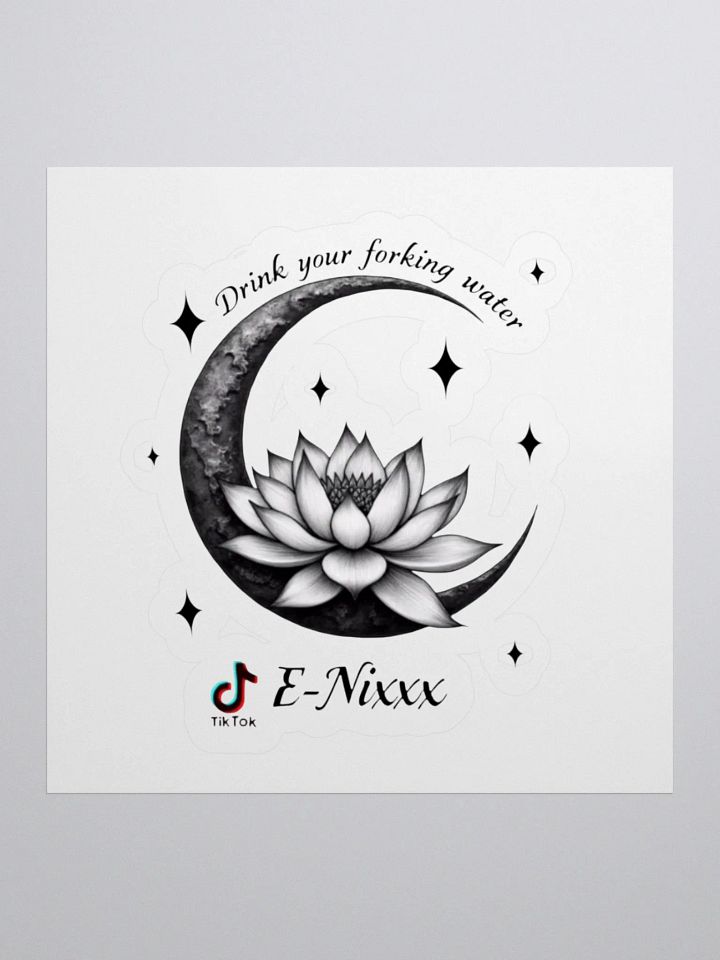 Lunar Lotus Sticker product image (2)
