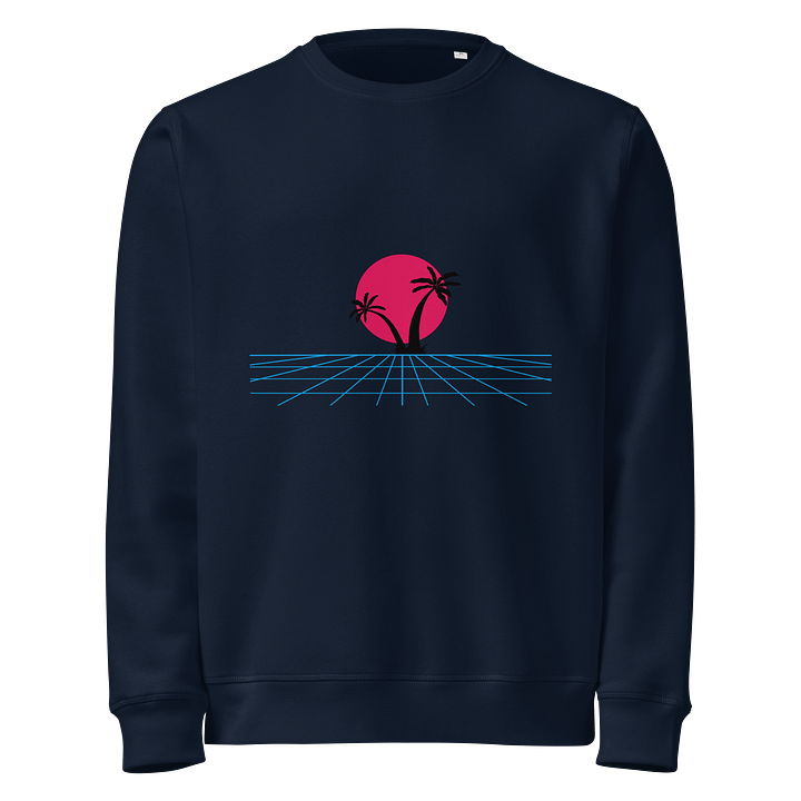 Synthwave Sunset Palm Unisex Sweatshirt product image (1)