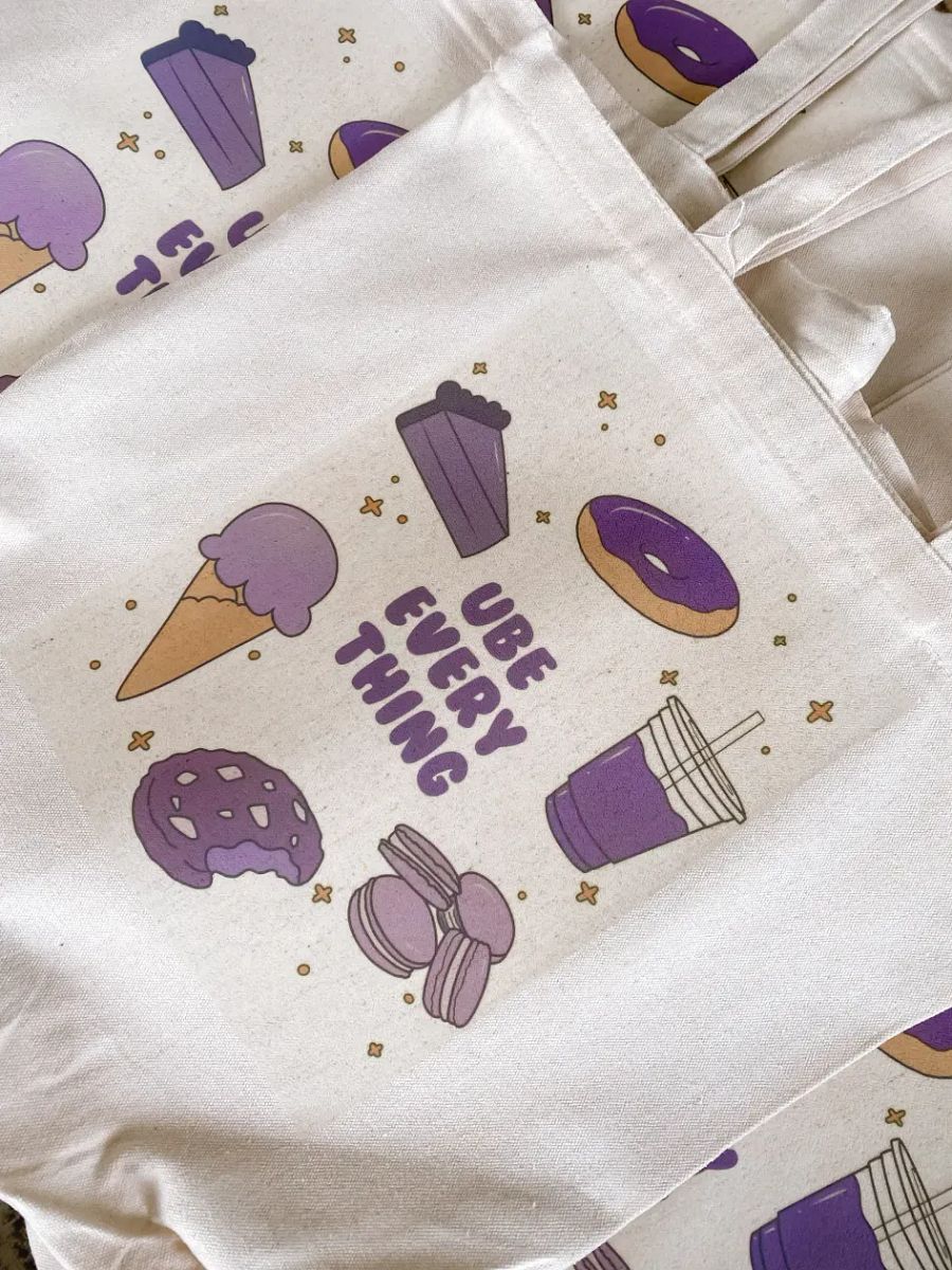 Ube Everything Canvas Tote Bag product image (4)