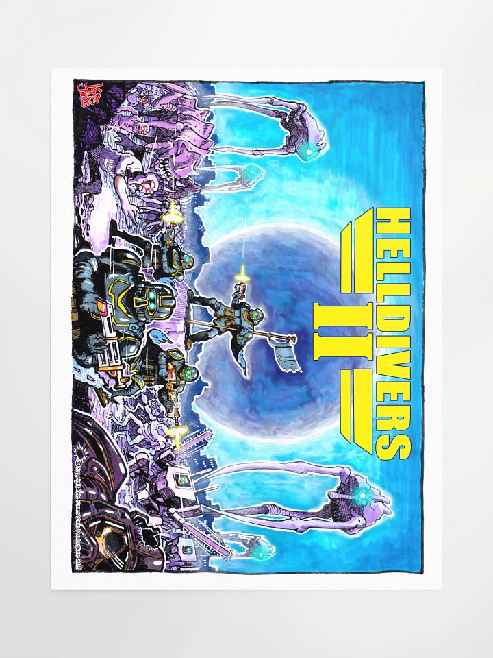 HELLDIVERS Fan art poster! 18" x 24" product image (1)
