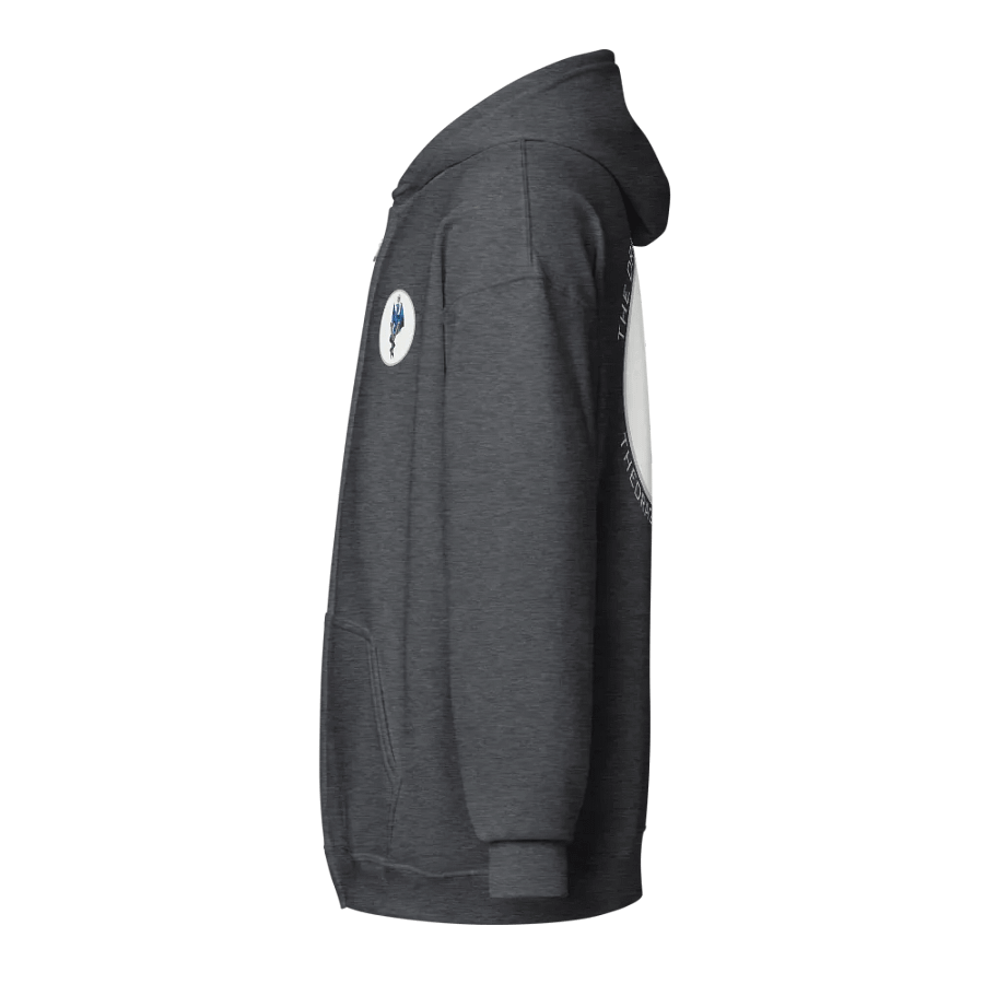 Dragon Doc Heavyweight Full-Zip Hoodie - Heather Grey product image (3)