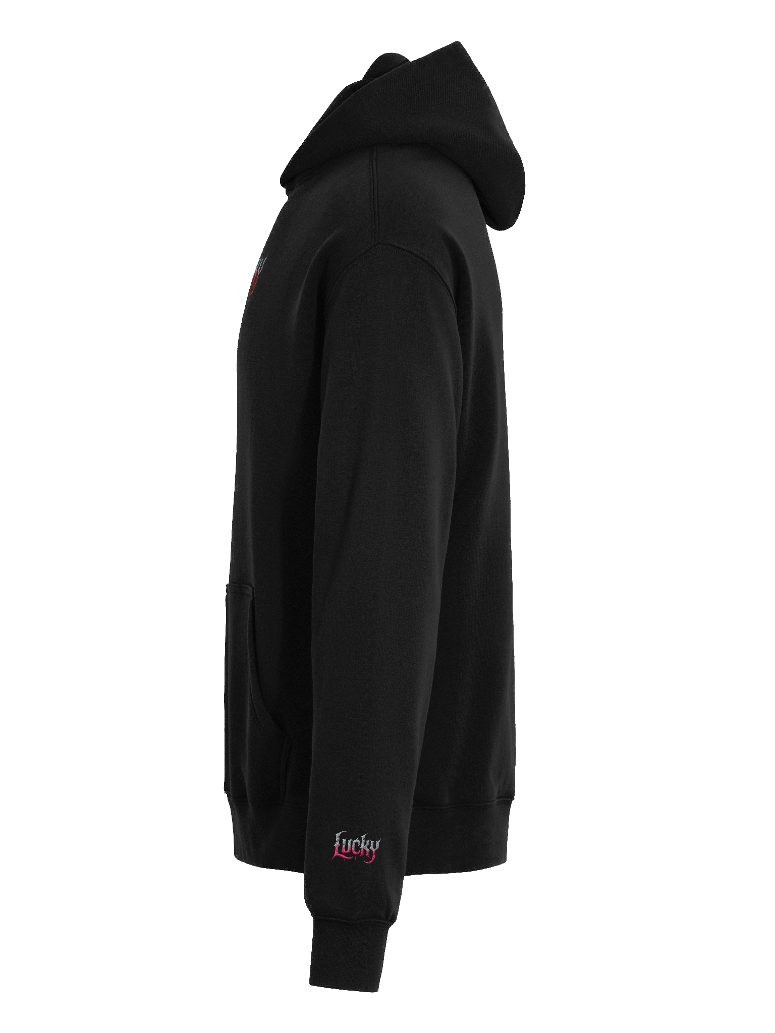 Lucky Gothic Flame Oversized Hoodie product image (7)