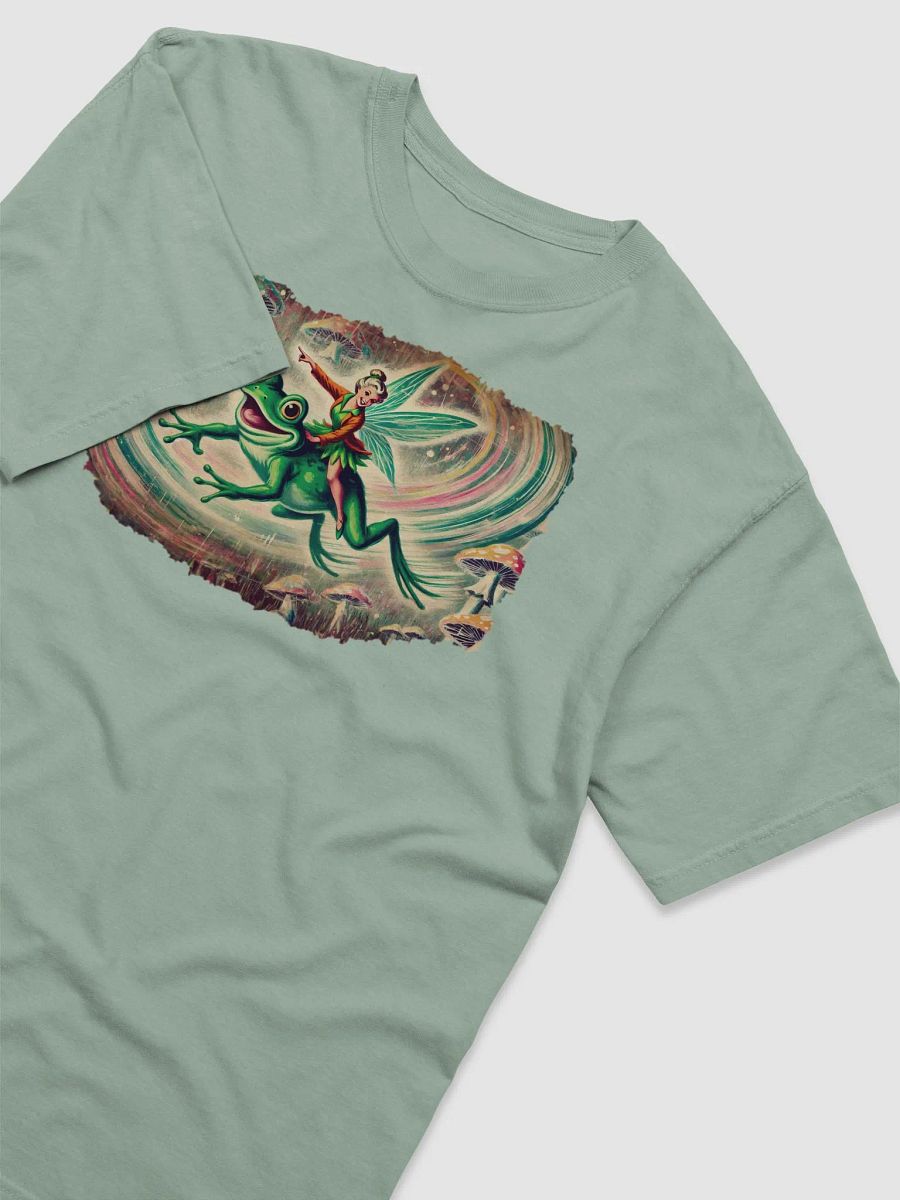 Whimsical Fairy and Frog Fantasy Comfort Colors T-Shirt product image (3)