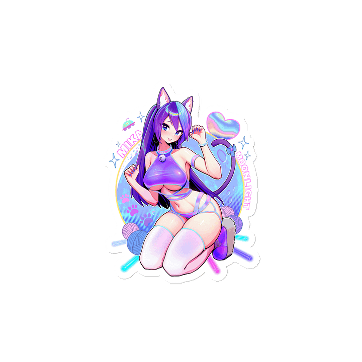 Rave Kitty Magnet product image (2)