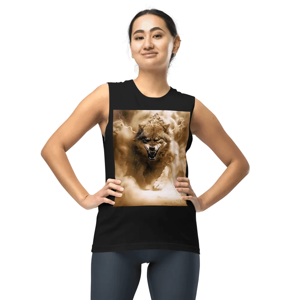 Thunderous Storm Wolf Muscle Top product image (9)