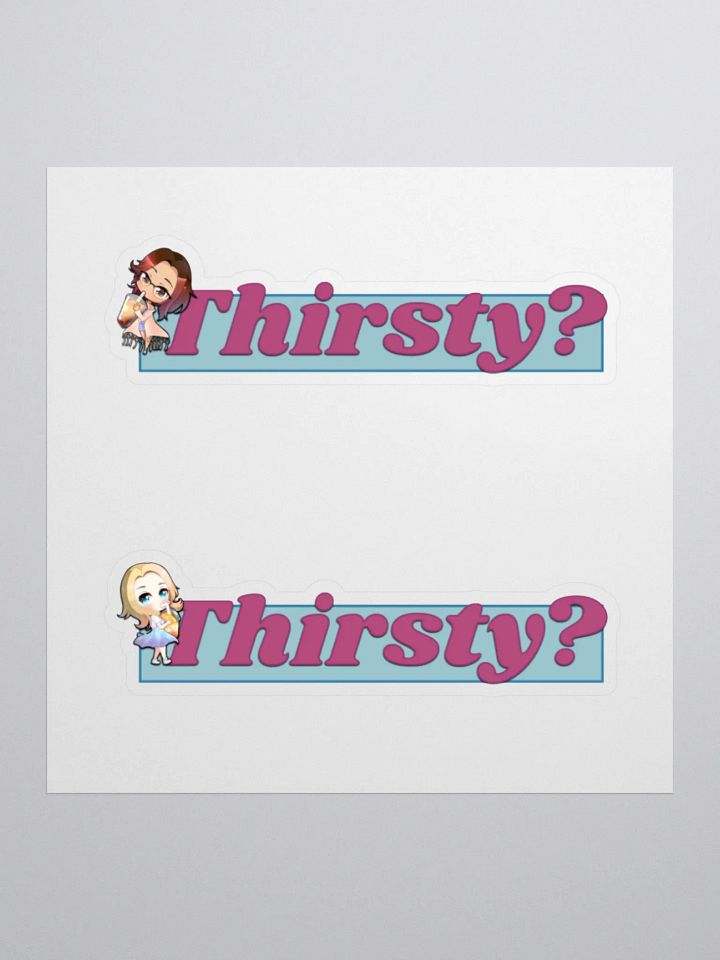 Thirsty Michi Sticker product image (2)