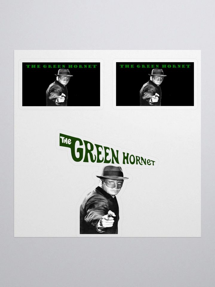 "Green Hornet" Vigilante Stickers product image (1)