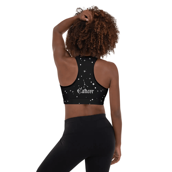 Starry Cancer All-Over Print Sports Bra product image (3)