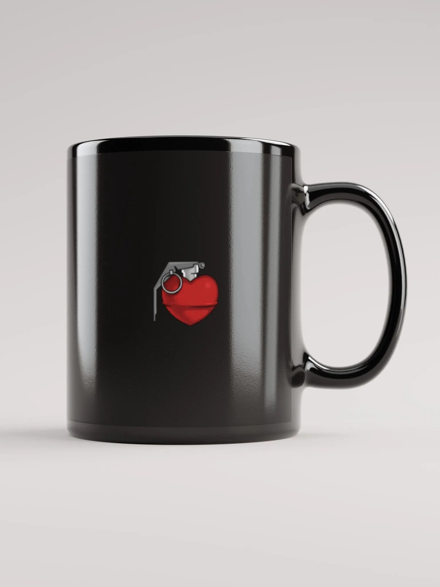 Heart Grenade Mug product image (1)