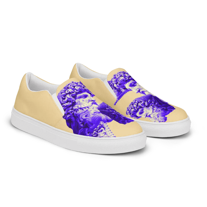 Zeus Glitch Slip-On Canvas Shoes product image (2)