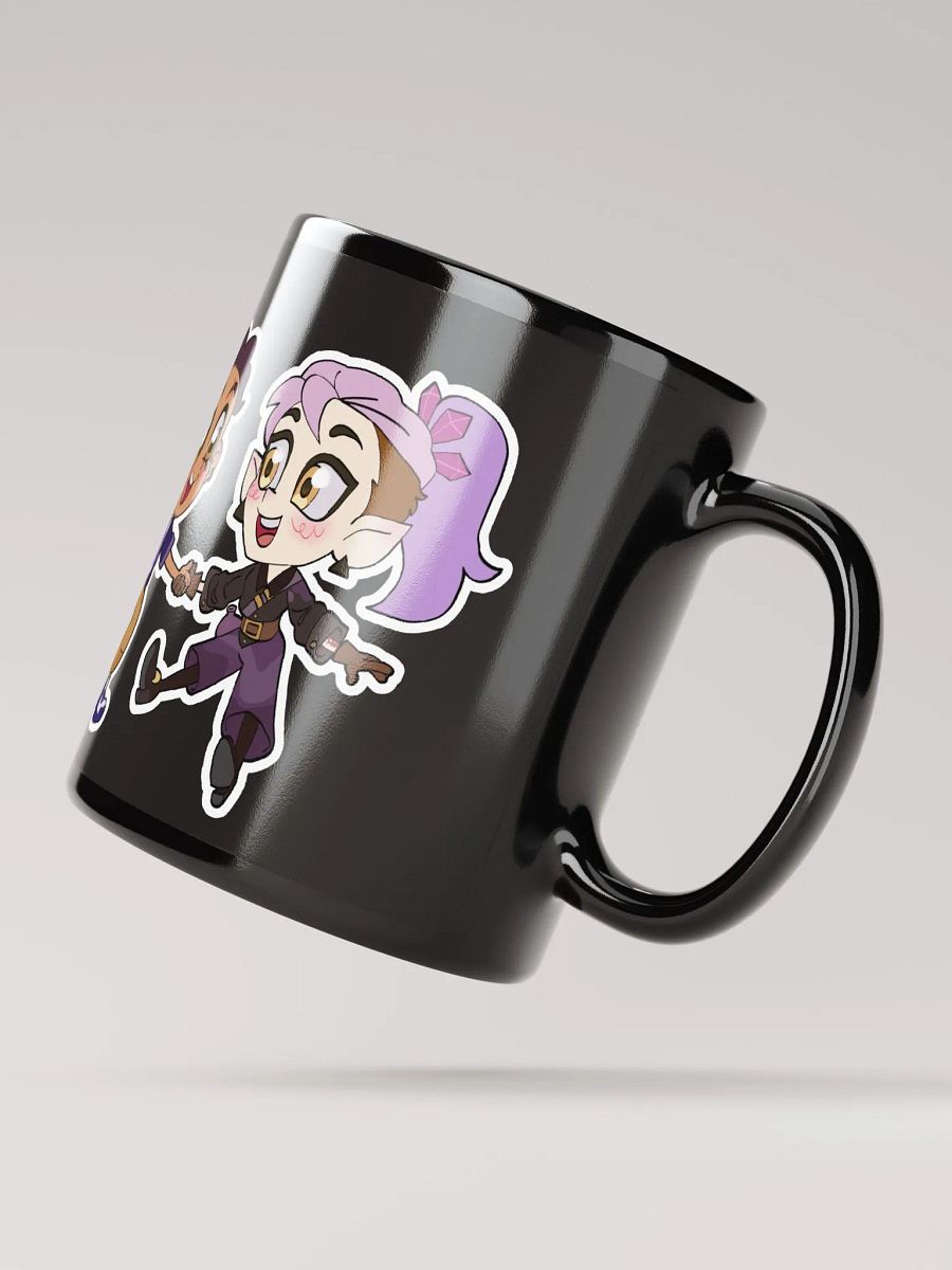 Lumity chibi Black mug product image (3)