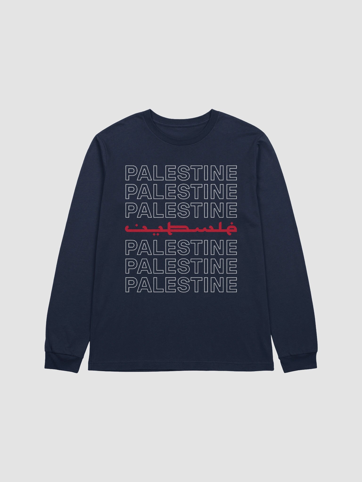 Palestine Long Sleeve T-shirt product image (1)