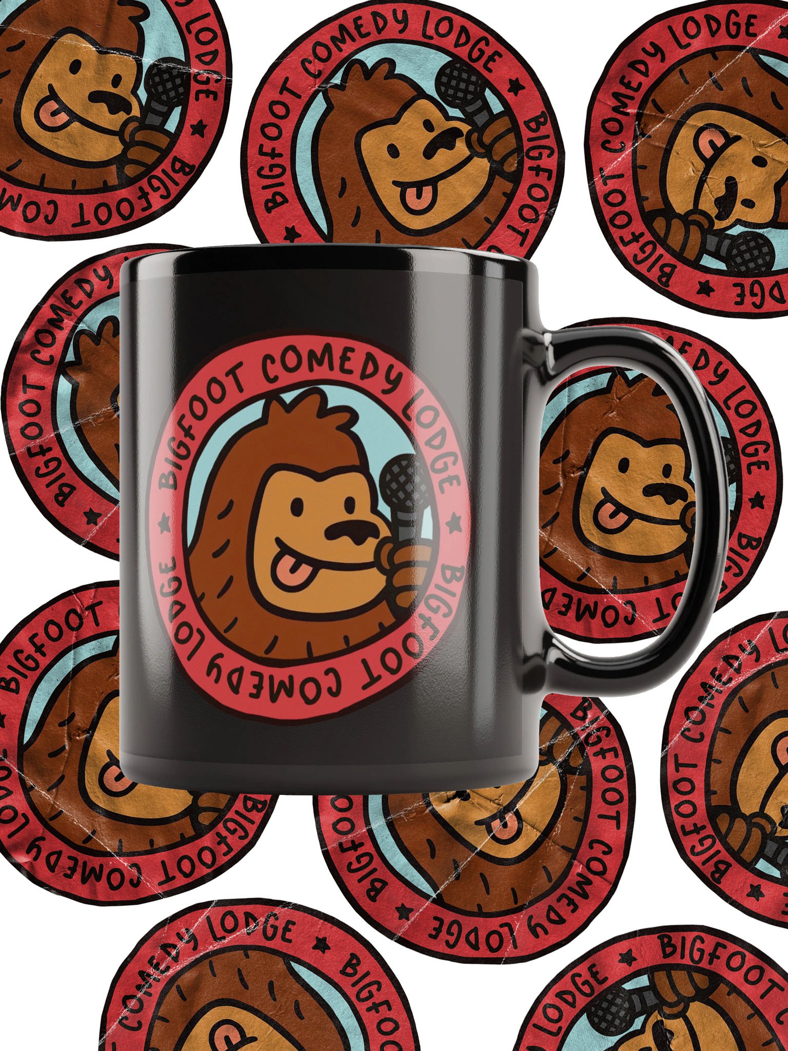 Bigfoot Comedy Lodge Mug product image (3)