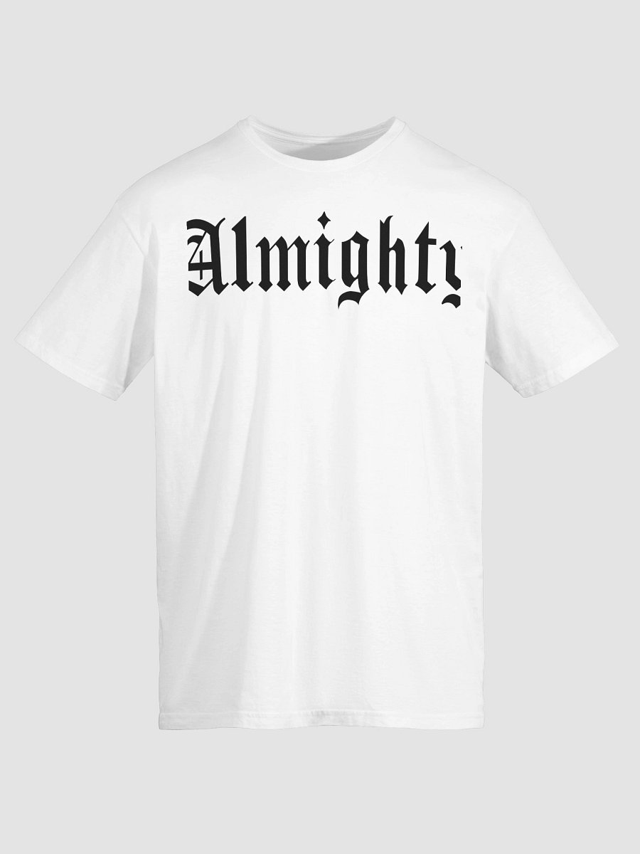 Almighty T-Shirt (White) product image (5)