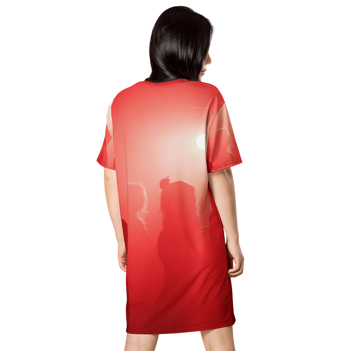 'Girls Are Down' All-Over T-Shirt Dress product image (2)
