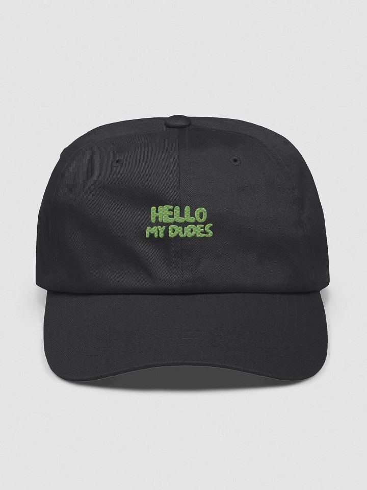 Hello My Dudes Green Dad Hat product image (1)