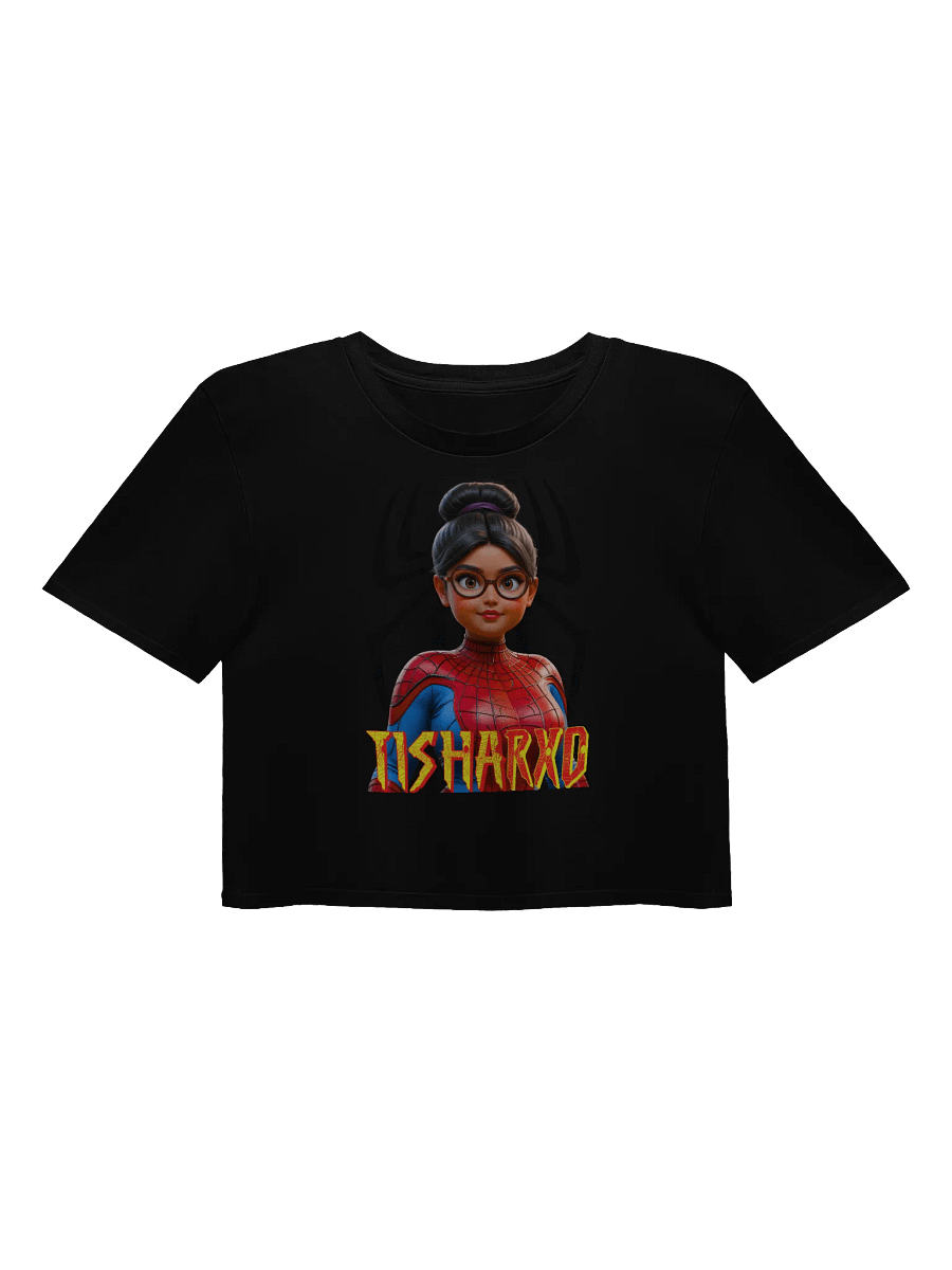 TishaRXO Spider-Girl Women's Premium Crop Top product image (7)