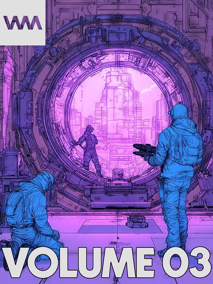 Vol. 03 // Video Images // chill beats from 2096 // mellow lofi mix // ft. futuristic concept art product image (1)