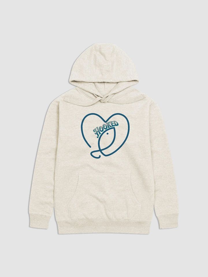 Hooked on Love Hoodie - Valentine's Fishing Gift, Romantic Sweatshirt, Anniversary Gift, Gift for Him, Love Gift for Her product image (11)