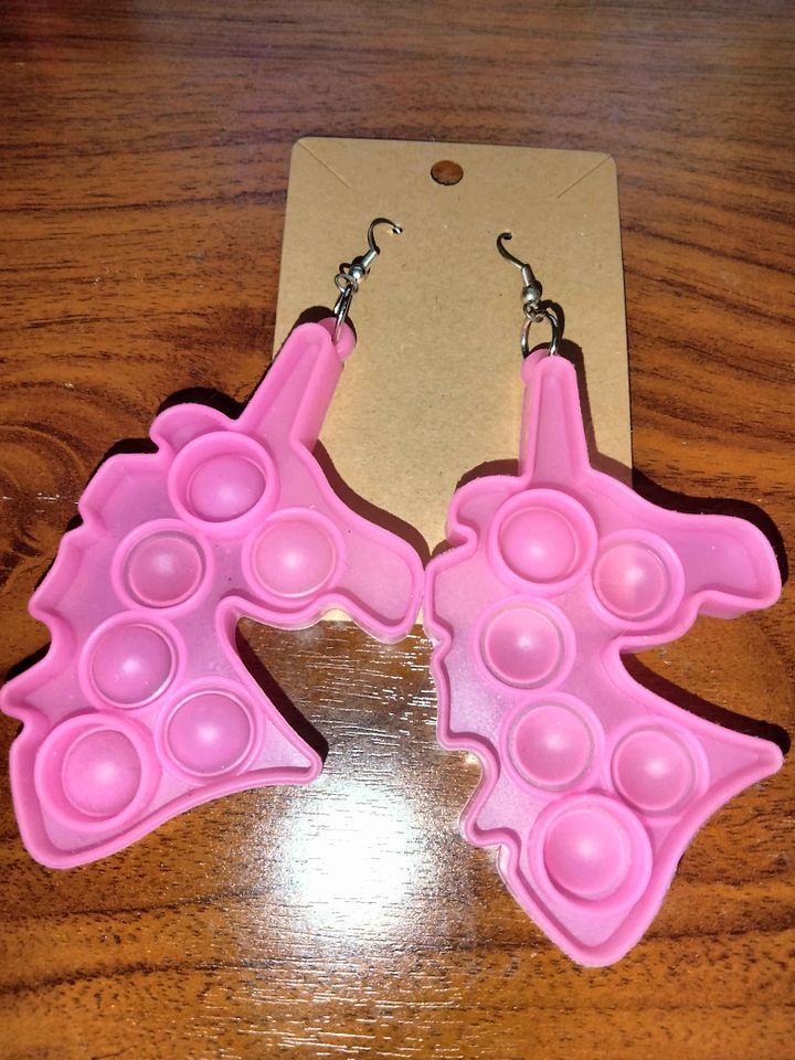 Unicorn Fidget Earrings product image (1)