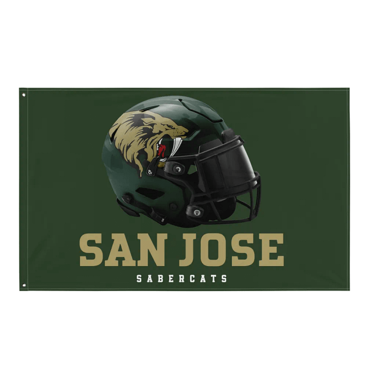 San Jose SaberCats Team Flag product image (1)