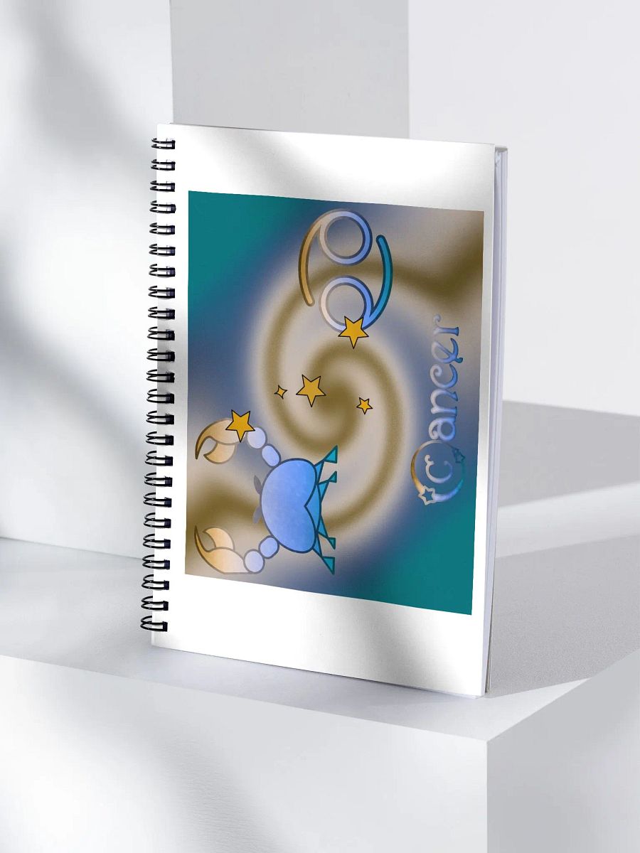 Starry Taurus Spiral Notebook product image (4)