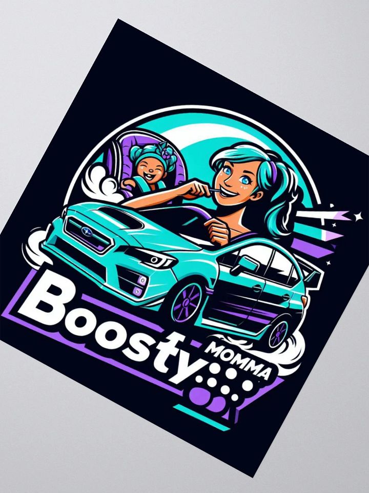 Boosty Drive Kiss Cut Stickers product image (2)