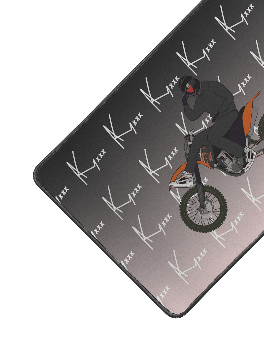 Signature backdrop w/ Heart-hand | 18 x 12 in Mousepad product image (2)