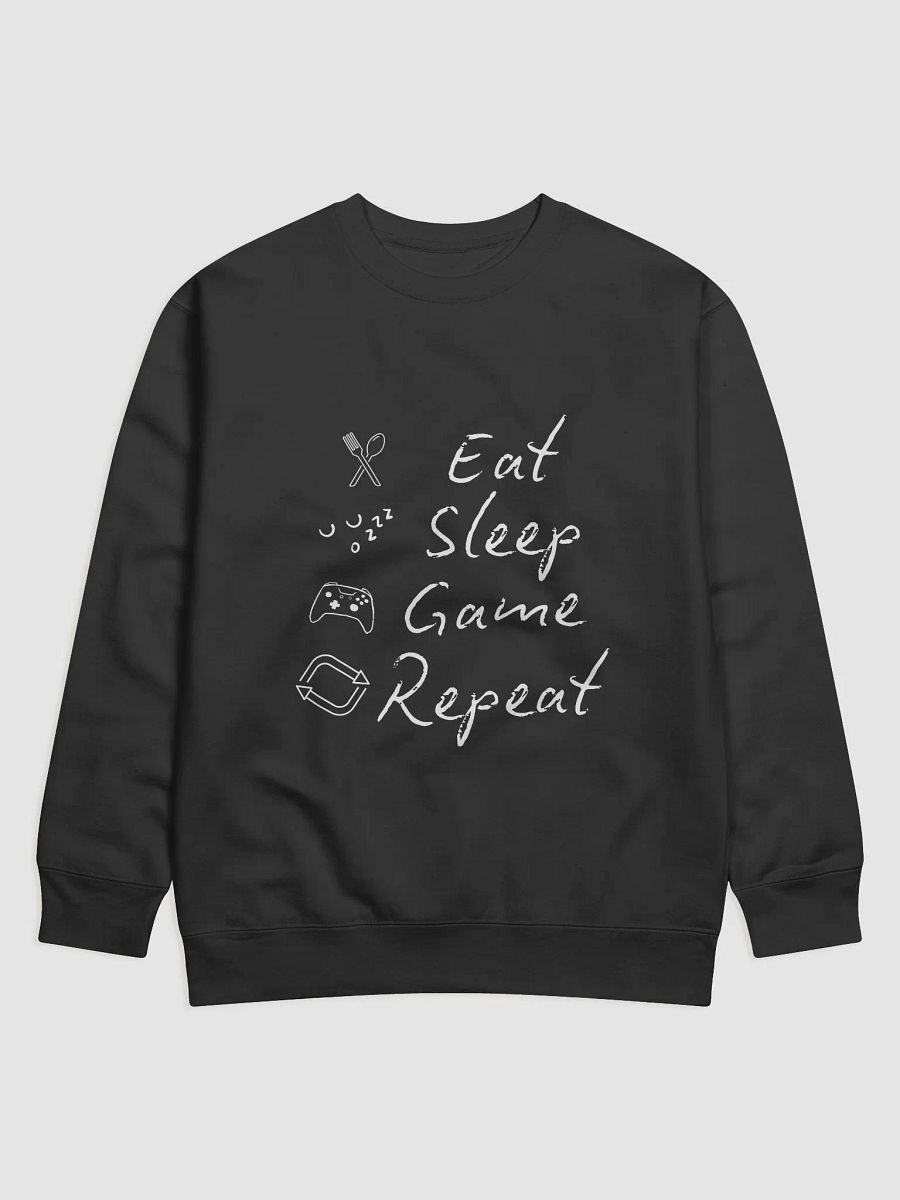 Eat Sleep Game Repeat 1 Sweatshirt product image (1)