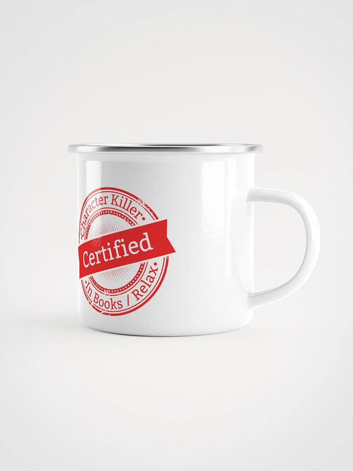 Certified Character Killer Enamel Mug product image (1)