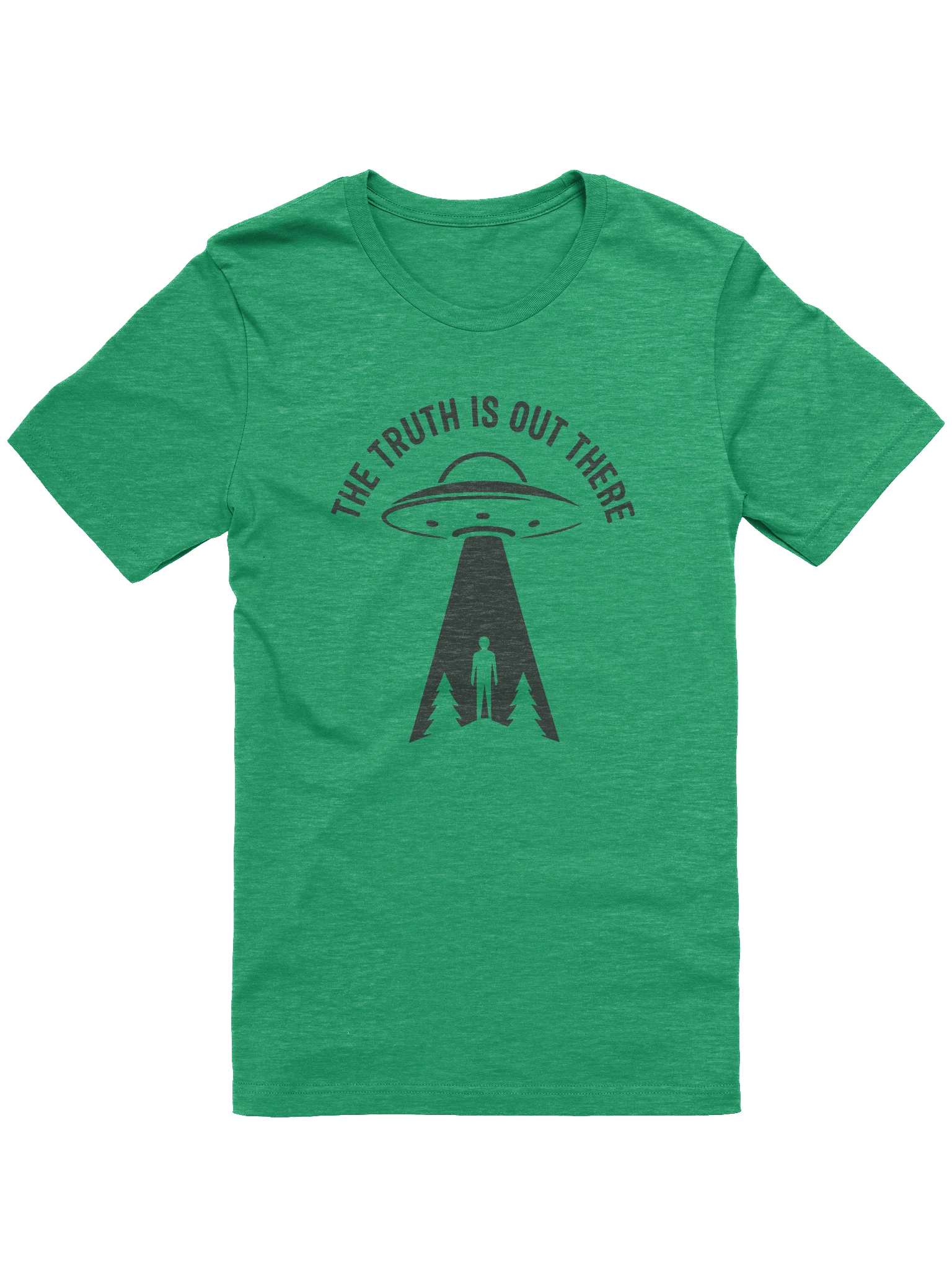 The Truth Is Out There T-Shirt – UFO Alien Abduction X-Files Parody Tee product image (1)