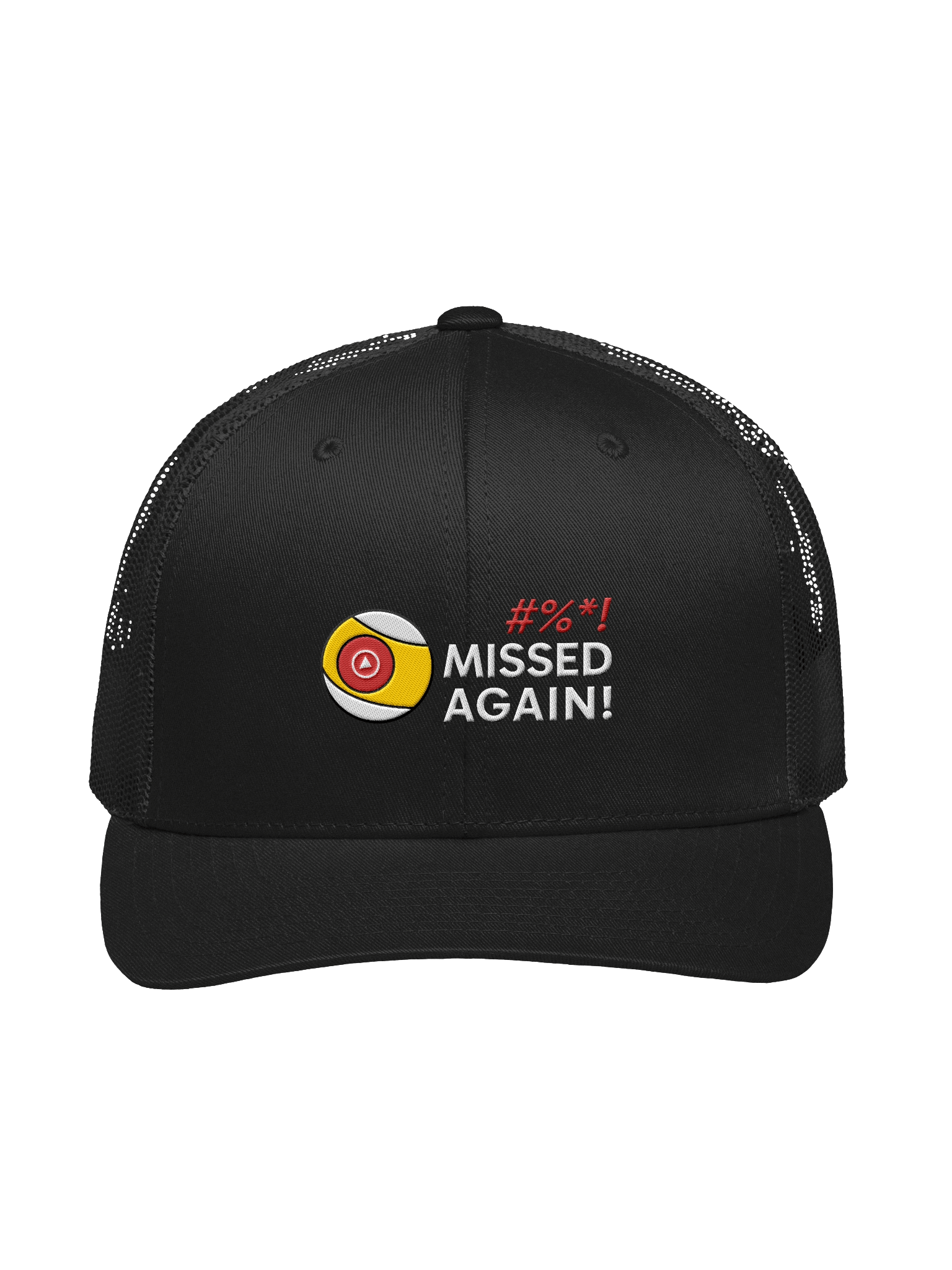 Missed Again! Logo Cap (Trucker - Black) product image (1)