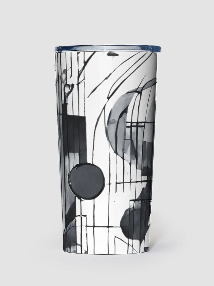 elegant black/white drinware Stainless Steel Tumbler gift for elegant entertaining ladies gents daughters sonsents product image (1)