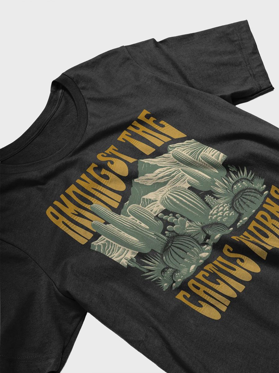 Among the cactus thorns T-shirt, cactus lover tee, dessert cactus vintage shirt product image (23)