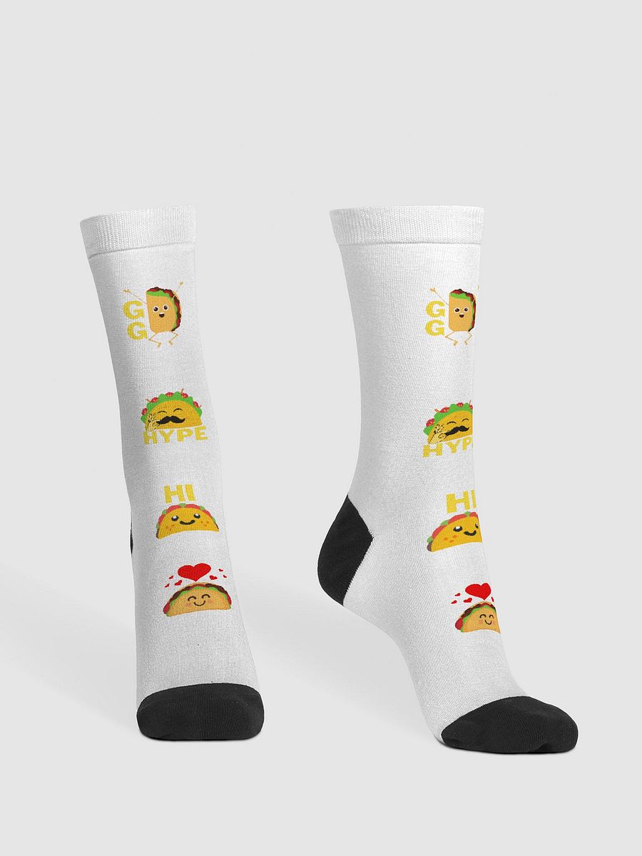 Paco's Tacos Crew Socks product image (4)